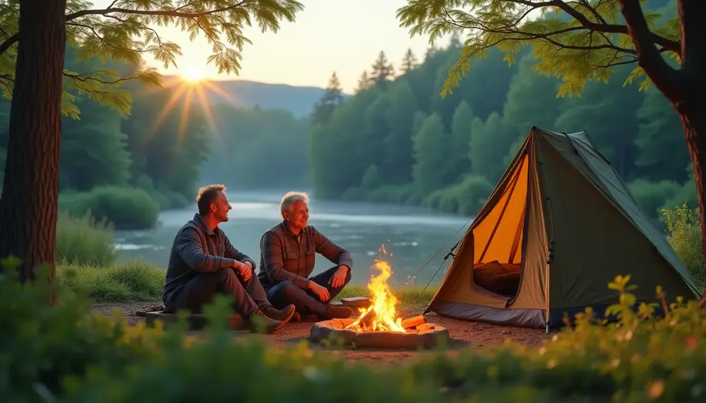 Entdecke die Natur: Camping für Einsteiger in den besten Jahren