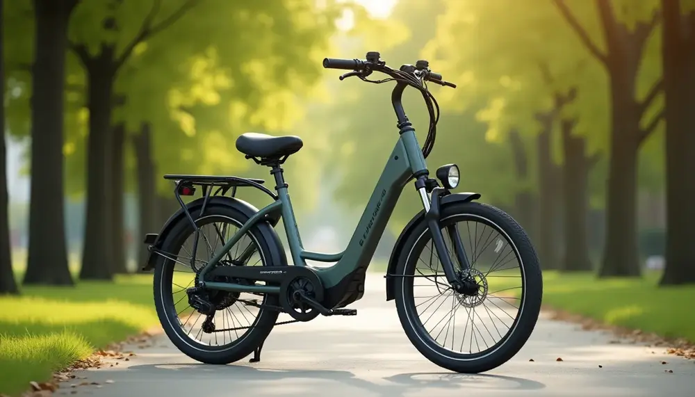 Senioren E-Bike mit tiefem Einstieg: Komfort trifft Technik