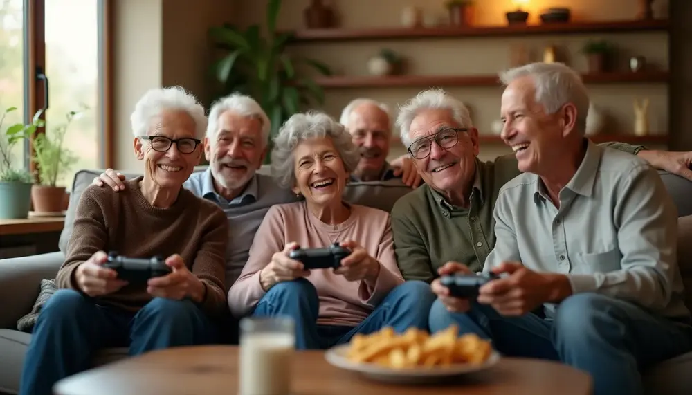 senioren zocken: Warum Gaming auch im Alter Spaß macht