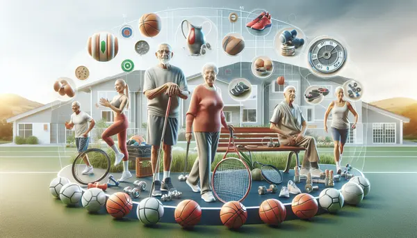 Sport im Altersheim: Aktiv bleiben auch im fortgeschrittenen Alter